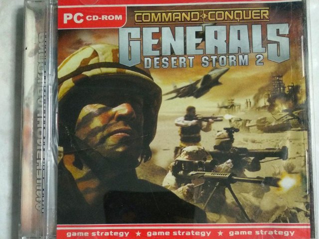 Игровой диск Command & Conquer: Generals. Desert Storm 2 (Master Media), 200 грн. &mdash; 1/2