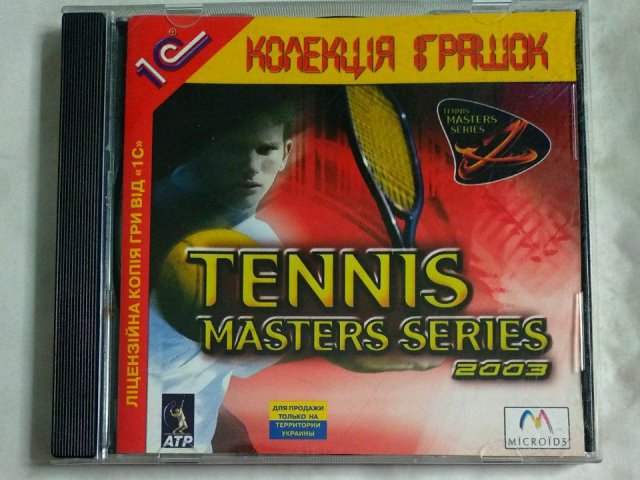 Игровой диск Tennis Masters Series 2003 (1С), 100 грн. &mdash; 1/2