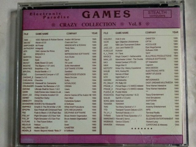 Игровой диск Crazy Collection! Vol. 8, 400 грн. &mdash; 2/2
