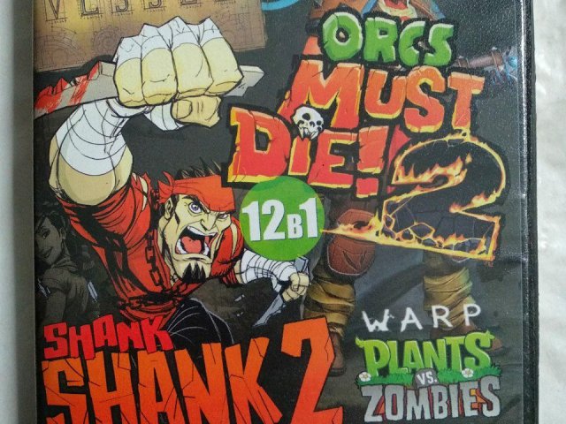 Игровой диск Orcs Must Die! 2, Shank, Shank 2, Plants vs. Zombies, Dungeon Defenders, Two Worlds II, 120 грн. &mdash; 1/2