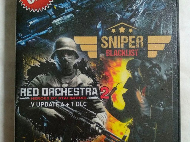 Игровой диск Sniper: Blacklist, Red Orchestra 2: Heroes of Stalingrad, The Saboteur (2 DVD), 150 грн. &mdash; 1/2