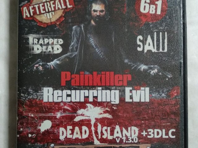 Игровой диск Afterfall: Insanity, Trapped Dead, Painkiller: Recurring Evil, Dead Island, Dead Block, Saw, 120 грн. &mdash; 1/2