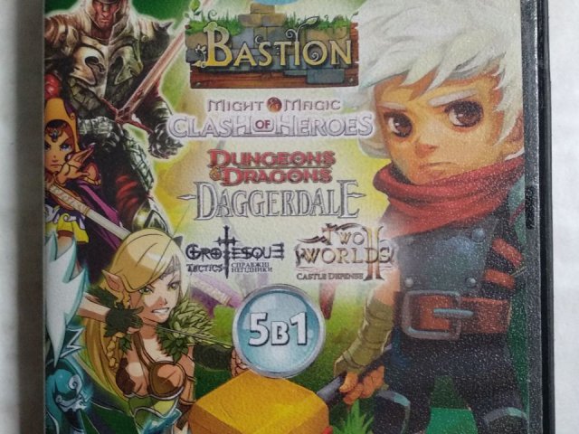 Игровой диск Bastion, Might & Magic: Clash of Heroes, Dungeons & Dragons: Daggerdale, Grotesque Tactics: Evil Heroes, Two Worlds II, 120 грн. &mdash; 1/2