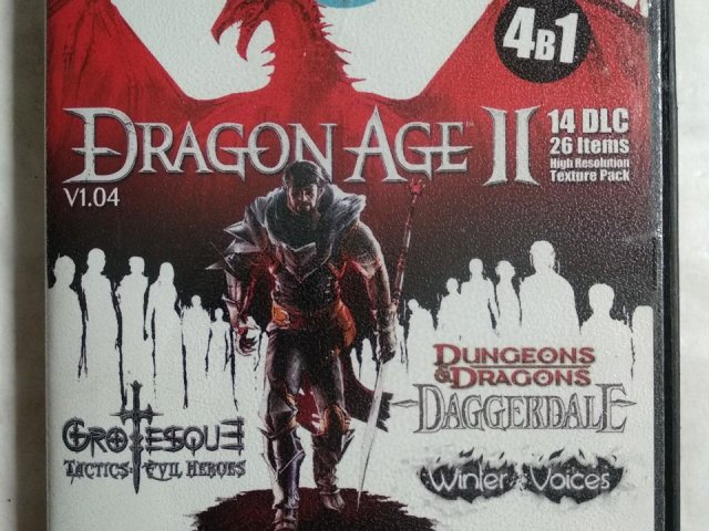 Игровой диск Dragon Age II, Grotesque Tactics: Evil Heroes, Dungeons & Dragons: Daggerdale, Winter Voices, 120 грн. &mdash; 1/2