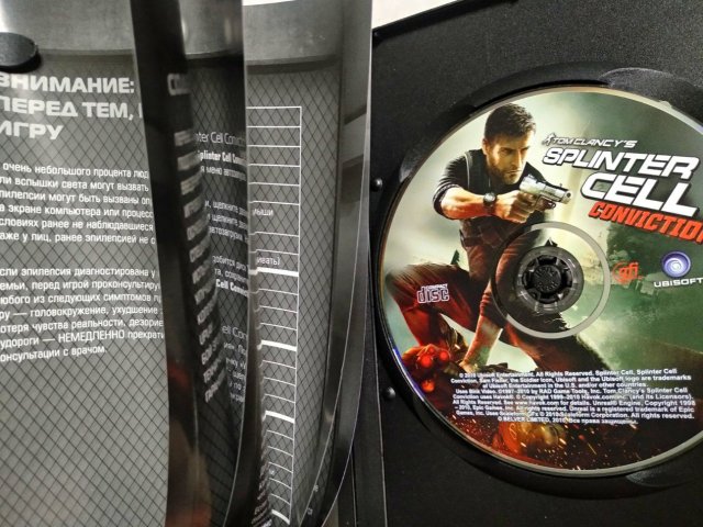 Игровой диск Tom Clancy's Splinter Cell: Conviction, 200 грн. &mdash; 3/3