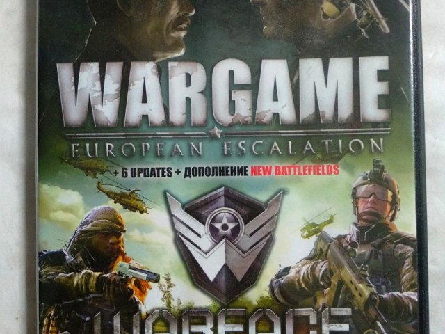 Игровой диск Wargame: European Escalation, Warface, 120 грн. &mdash; 1/2