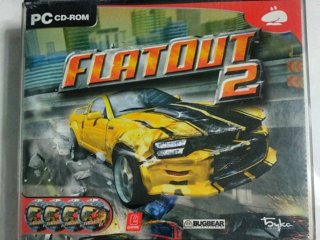 Игровой диск FlatOut 2 (Бука) (4 CD), 350 грн. &mdash; 1/2