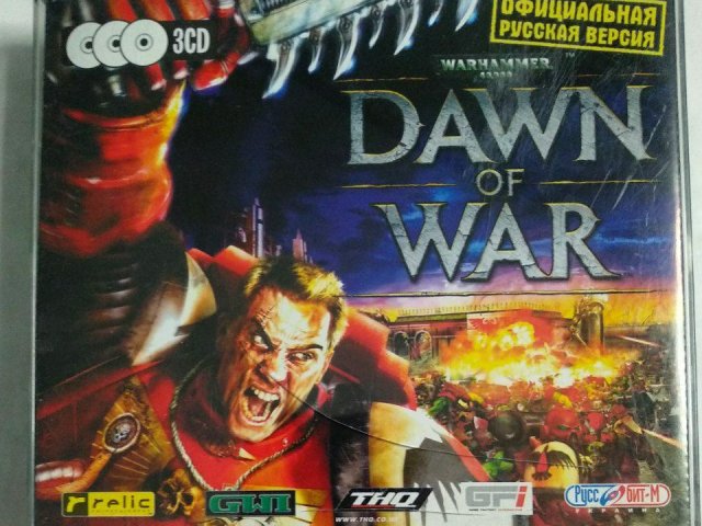 Игровой диск Warhammer 40,000: Dawn of War (Руссобит-М) (3 CD), 350 грн. &mdash; 1/2