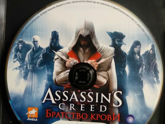 Игровой диск Assassin's Creed: Братство крови (Акелла), 150 грн. &mdash; 3/3