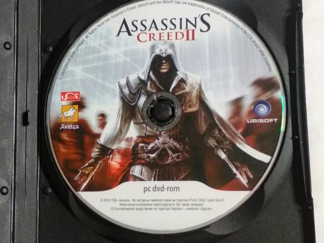 Игровой диск Assassin's Creed II (Акелла), 140 грн. &mdash; 3/3