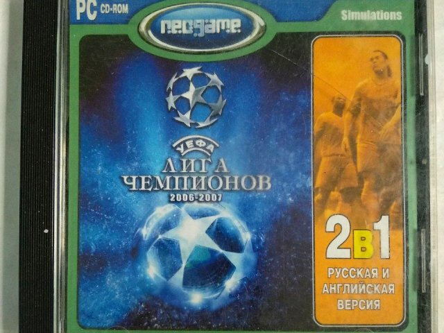 Игровой диск UEFA Champions League 2006-2007. Лига чемпионов (Neogame) (2 CD), 100 грн. &mdash; 1/1