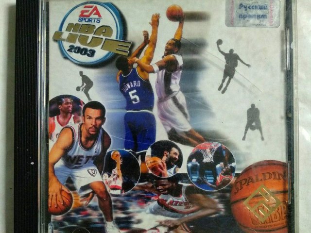 Игровой диск NBA Live 2003 (РП), 100 грн. &mdash; 1/1