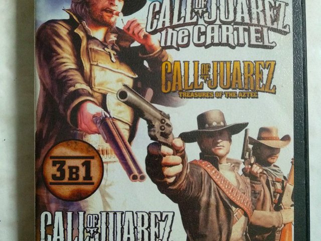 Игровой диск Call of Juarez: The Cartel, Call of Juarez, Call of Juarez: Bound in Blood, 120 грн. &mdash; 1/2