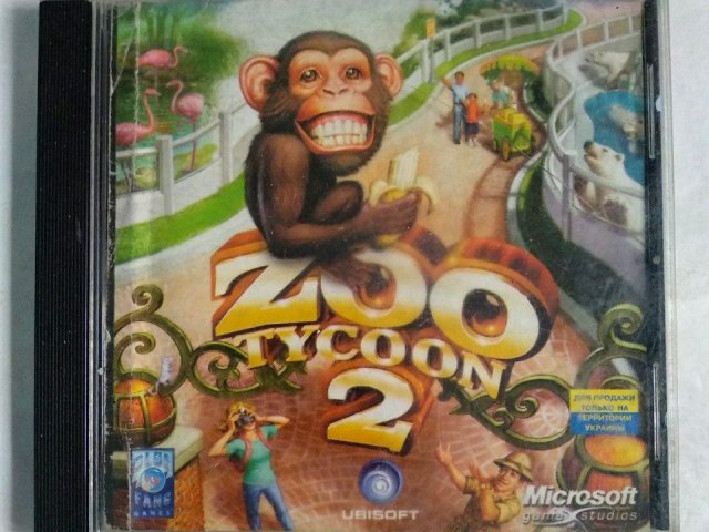Игровой диск Zoo Tycoon 2, 80 грн. &mdash; 1/1