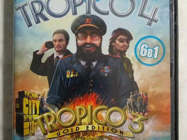 Игровой диск Tropico 4, Tropico 3: Gold Edition, Tropico: Pirate Cove, City Life, 120 грн. &mdash; 1/2