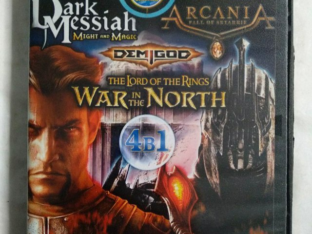 Игровой диск Dark Messiah of Might and Magic, Arcania, Demigod, The Lord of the Rings, 120 грн. &mdash; 1/2