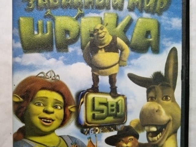 Игровой диск Забавный мир Шрэка 5 в 1 (Gold Game), 120 грн. &mdash; 1/2