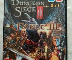 Игровой диск Dungeon Siege III, Fable III, Two Worlds II, Fate: The Cursed King, Torchlight