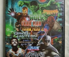 Игровой диск Incredible Hulk, Spider-Man, Iron Man, Green Lantern, X-Men 2, Batman