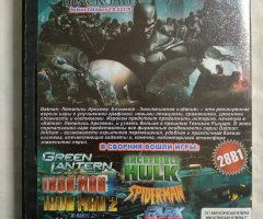 Игровой диск Incredible Hulk, Spider-Man, Iron Man, Green Lantern, X-Men 2, Batman - 2