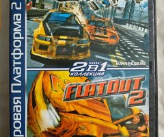 Игровой диск FlatOut, FlatOut 2 для PS2