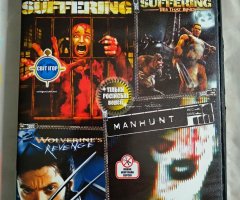 Игровой диск Suffering, Manhunt, X2 Wolverines Revenge