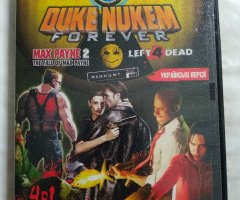 Игровой диск Duke Nukem Forever, Max Payne 2, The Fall of Max Payne, Left 4 Dead, Manhunt