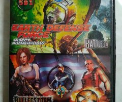 Игровой диск Earth Defense Force: Insect Armageddon, Battle: Los Angeles, TimeShift, Bulletstorm, Duke Nukem Forever