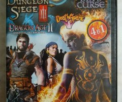 Игровой диск Dungeon Siege III, Din's Curse, Dragon Age II, DeathSpank