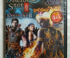 Игровой диск Dungeon Siege III, Din's Curse, Dragon Age II, DeathSpank