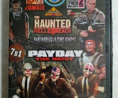 Игровой диск Day of the Zombie, Kane & Lynch 2: Dog Days, Haunted: Hells Reach, Zombie Driver, Renegade Ops, Payday: Heist, Garshasp: Monster Slayer
