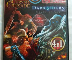 Игровой диск Cursed Crusade, Collapse, Darksiders: Wrath of War, Garshasp:  Monster Slayer