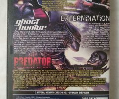 Игровой диск Ghosthunter, Predator: Concrete Jungle, Primal, Extermination для PS2 - 2