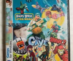 Игровой диск Rochard, Angry Birds Star Wars, Lucius, The Cave, Shank 2, Warp