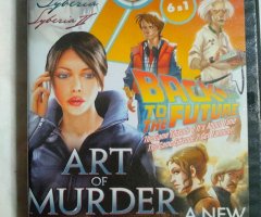 Игровой диск Art of Murder: Cards of Destiny, Back to the Future: The Game, A New Beginning, Syberia