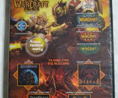 Игровой диск Warcraft III, StarCraft, Diablo, Diablo II