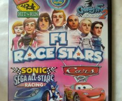 Игровой диск F1 Race Stars, Crazy Frog Racer 2, Sonic & Sega All-Stars Racing, Cars, Cars: Mater's Tall Tales