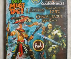 Игровой диск Orcs Must Die!, Might & Magic: Clash of Heroes, Legends of War: Patton, Real Warfare 1242, King Arthur, Chaos League: Mort Subite