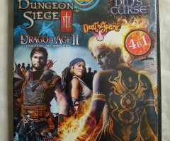 Игровой диск Dungeon Siege III, Dragon Age II, Divinity II: The Dragon Knight Saga, DeathSpank