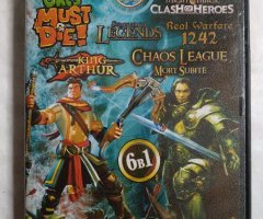 Игровой диск Orcs Must Die!, Might & Magic: Clash of Heroes, Legends of War: Patton, Real Warfare 1242, King Arthur, Chaos League: Mort Subite