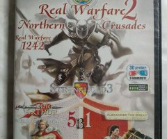 Игровой диск Real Warfare 2: Northern Crusades, Real Warfare 1242, Stronghold 3, King Arthur, Alexander: The Great