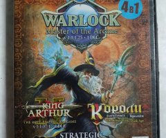 Игровой диск Warlock: Master of the Arcane, King Arthur: The Role-Playing Wargame, Короли: Забытые времена (Kings: The Dark Age), Strategic Command