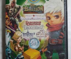 Игровой диск Bastion, Might & Magic: Clash of Heroes, Dungeons & Dragons: Daggerdale, Grotesque Tactics: Evil Heroes, Two Worlds II