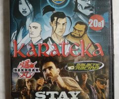 Игровой диск Karateka, Bakugan: Defenders of the Core, Stay Dead, Galactic Racing, Martial Arts Capoeira