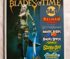 Игровой диск Blades of Time, Rayman Origins, Angry Birds, Angry Birds Space, Scooby-Doo! First Frights, Botanicula