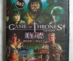 Игровой диск A Game of Thrones: Genesis, Dungeons, Rise & Fall: Civilizations at War, Dungeon Lords, King Arthur, No Man's Land