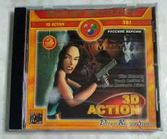 Игровой диск The Mummy, Tomb Raider, Lara Croft (DRS)
