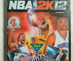 Игровой диск NBA 2K12, PES 2012, Football Manager 2011