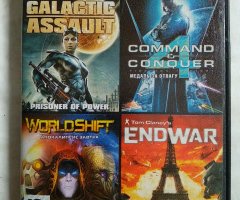 Игровой диск Galactic Assault, Command & Conquer, WorldShift, EndWar