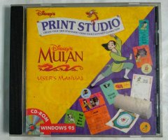 Игровой диск Disney's Mulan Print Studio